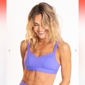 Shiela SIA TRIANGLE BIKINI TOP - VIOLET SKY